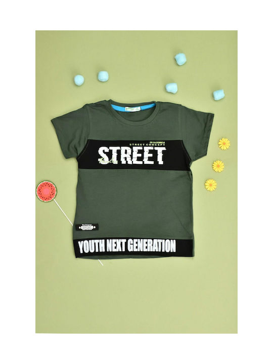 Potre Kids T-shirt Khaki