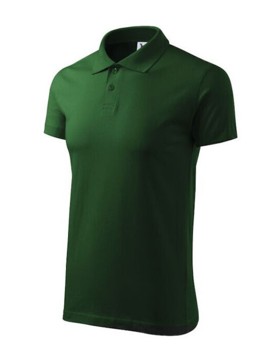 Malfini Men's Short Sleeve Promotional Blouse Green