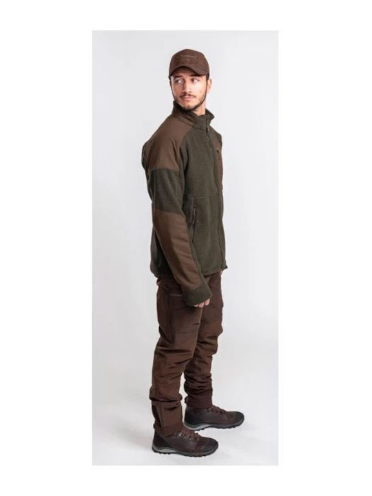 Pinewood Forest Jagdjacke Vlies Grün