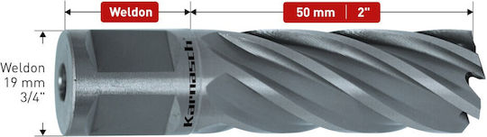 Karnasch Diamond Hole Saw for Metal and Plastic