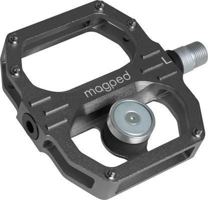 Magped Flat Bicycle Pedals Gray