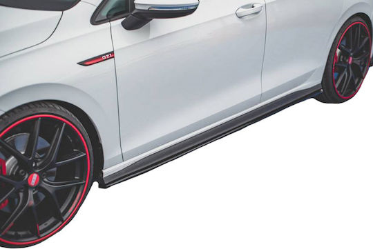 Maxton Design Door Sill Car Sideways Compatible with Volkswagen Golf