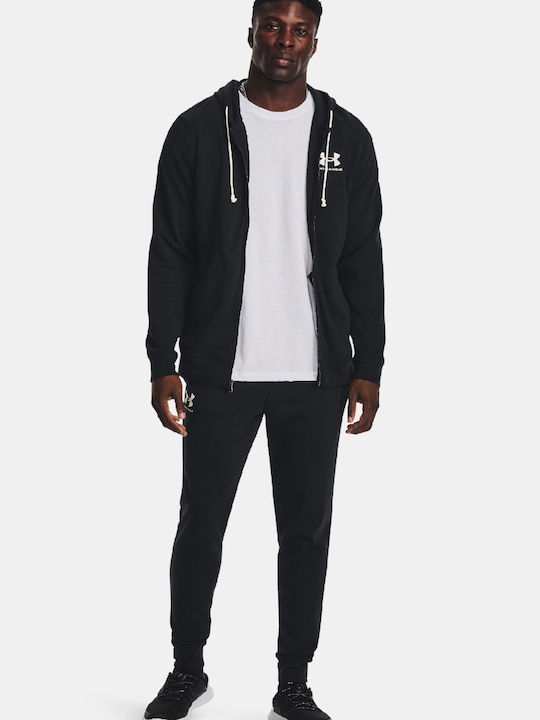RIVAL TERRY Sweatpants with Elastic Black