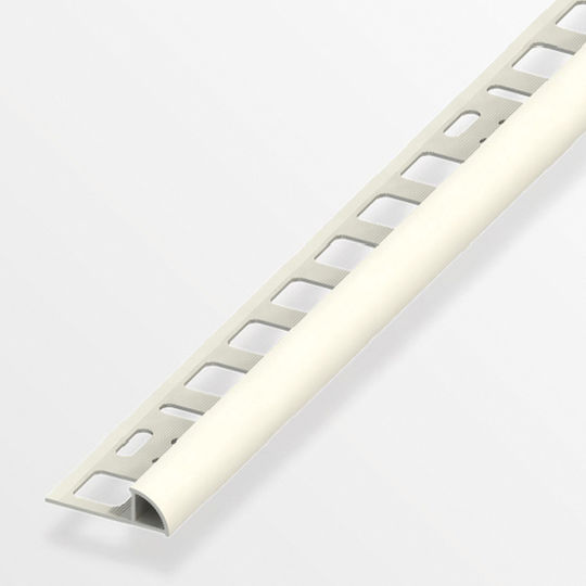 Alfer Aluminium Προφίλ PVC για Πλακίδια 100x1.95x0.6εκ.
