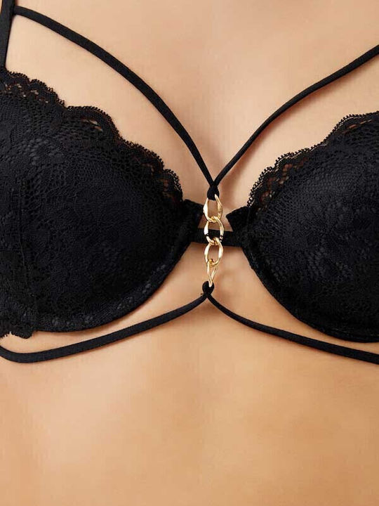 CottonHill Bralette Schwarz