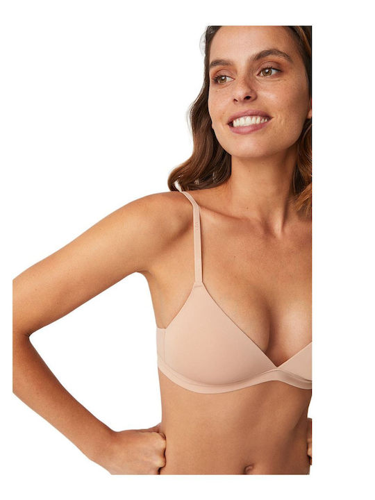 Ysabel Mora Bralette Sutien Bej