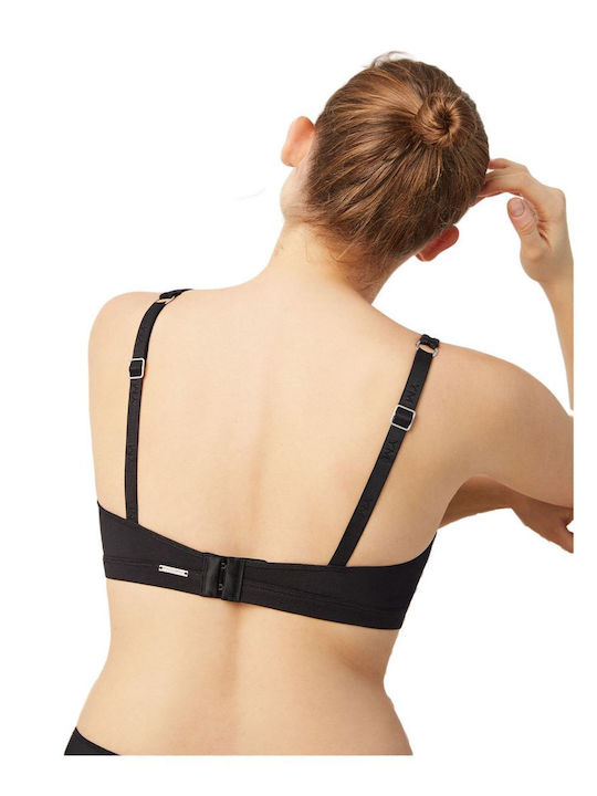 Ysabel Mora Schwarz Damen Bralette-BH