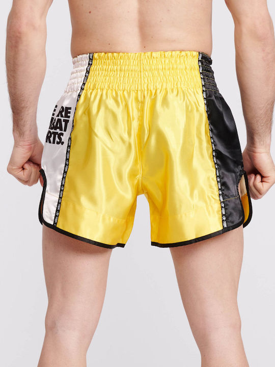 Leone 1947 Men's Kick/Thai Boxing Shorts Yellow