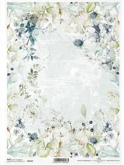 Next Floral Compositions Оризова хартия Декупаж 3бр