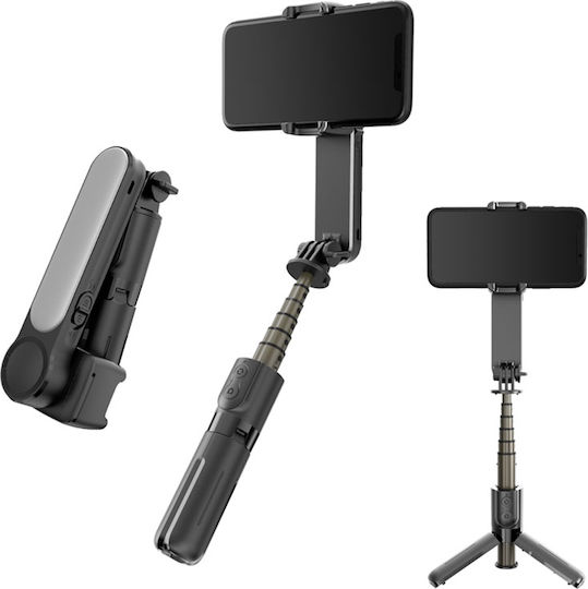 Techsuit L09 Selfie-Stick Handy-Stative Bluetooth-Schwarz