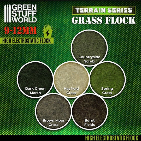 Green Stuff World Material des Modells Grass Flock