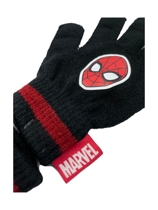 Marvel Kids Gloves Black 1pcs