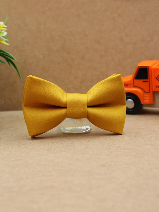 JFashion Baby Fabric Bow Tie Yellow