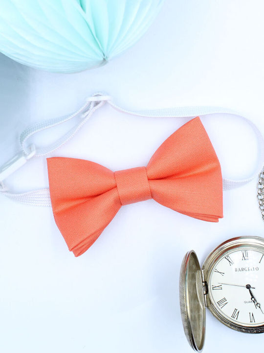 JFashion Baby Fabric Bow Tie Orange