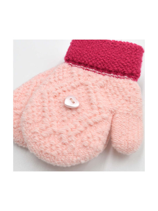 Extan Bebe Kinderhandschuhe MItten Rosa 1Stück