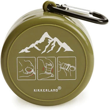 Kikkerland Glas für Camping 0.186Es