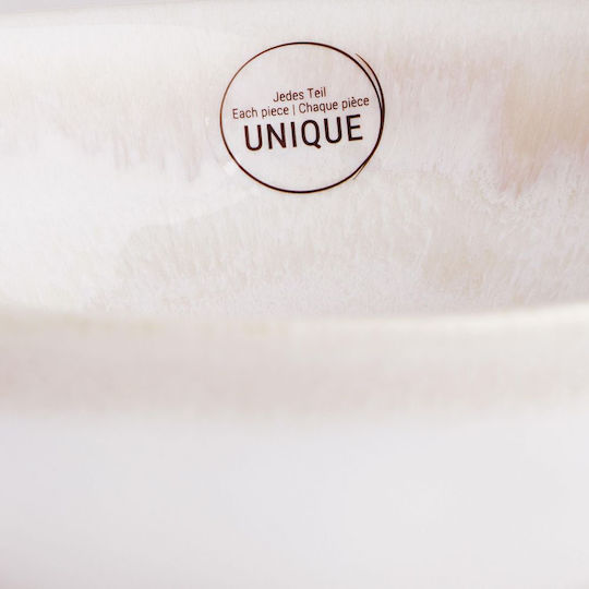 Butlers Geschirrset aus Porzellan Beige 12Stück