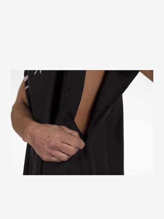Z3r0d Halat de baie pentru înot Negru