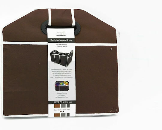 General Trade Aufbewahrungskorb Stoff Braun 51x31x31cm 1Stück