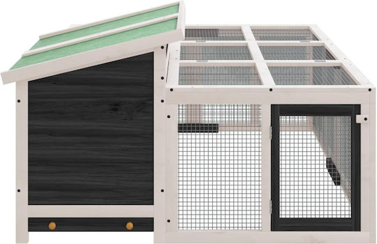 vidaXL Κλουβί Τρωκτικού 144x123x67.5cm