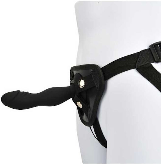 Loving Joy Harness with Dildo in Black Color