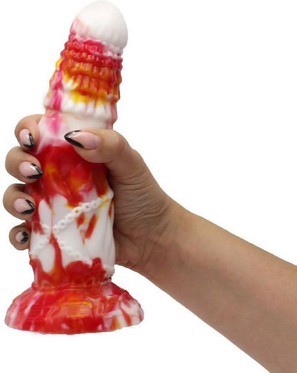 Kiotos Monstar Dildo Beast Realistisches Dildo mit Saugnapf Rote 21cm