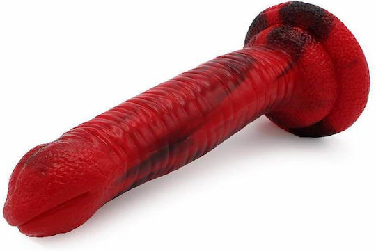 Kiotos Monstar Realistisches Dildo Rot 23,5cm