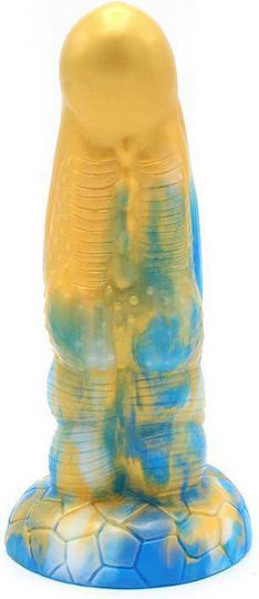 Kiotos Monstar Dildo Beast Ρεαλιστικό Dildo με Βεντούζα Χρυσό 21cm