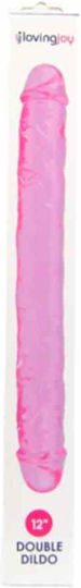 Loving Joy Διπλό Dildo Ροζ 30cm