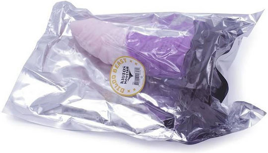 Kiotos Monstar Dildo Beast Ρεαλιστικό Dildo με Όρχεις Ροζ 24.5cm