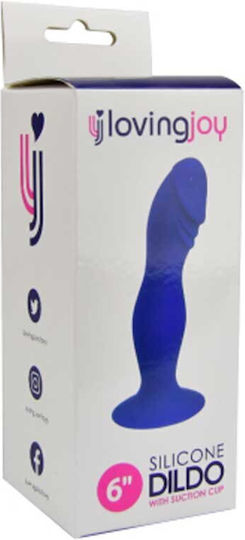 Loving Joy Dildo Realistic Violet 15.50cm