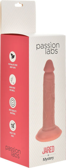 Passion Labs Jared Dildo Realistic Cu Ventuză Negru 19cm