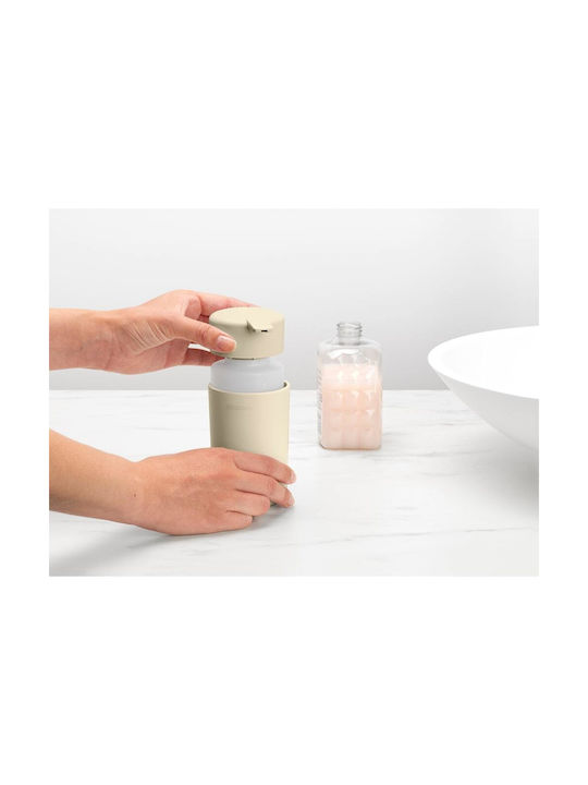 Brabantia Dispenser Γυάλινο Μπεζ 250ml