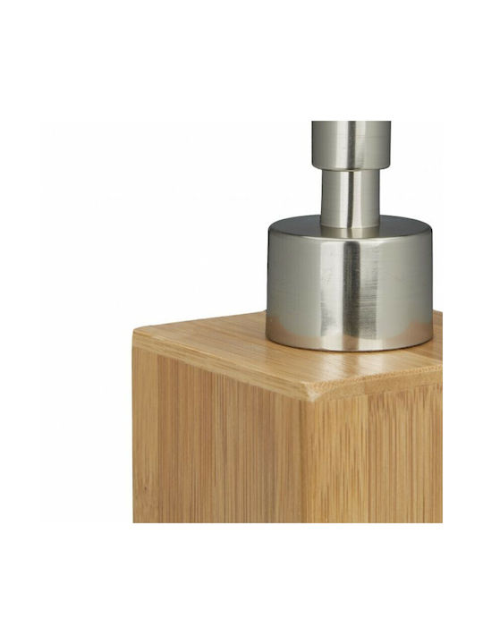 Relaxdays Dispenser made of Bamboo Brown 240ml