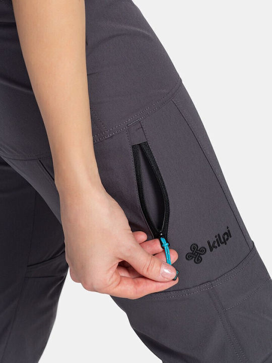 Kilpi Femei Lung Pantaloni de drumeție Gri