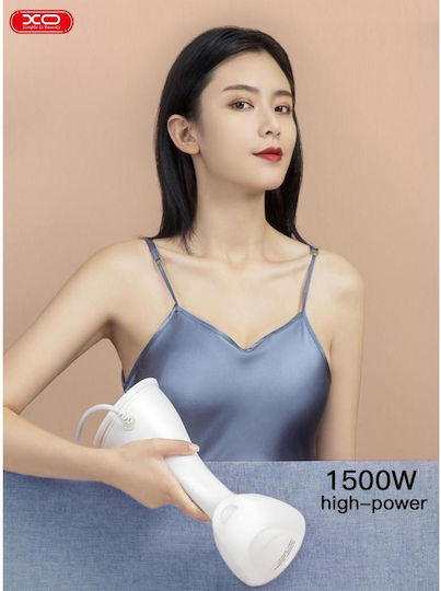 XO Hand Garment Steamer 1500W with Container 330ml White