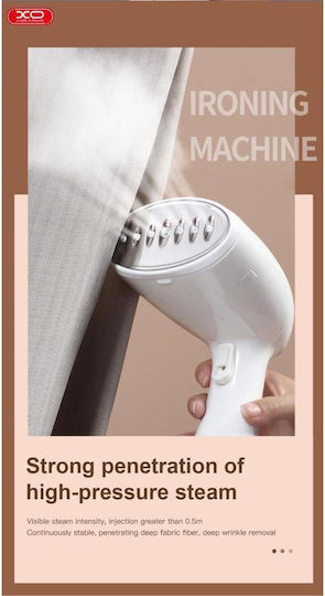XO Hand Garment Steamer 1500W with Container 330ml White