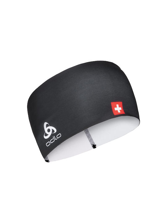 Odlo Competition Fan Warm Αθλητικό Περιμετώπιο Μαύρο