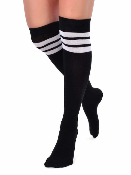 Axidwear Γυναικείες Κάλτσες με Σχέδια Μαύρες Axidwear Γυναικείες Κάλτσες με Σχέδια Μαύρες