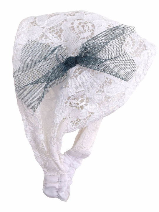 Nst Nastasia Ecru Baptism Hair Accessory made of Lace