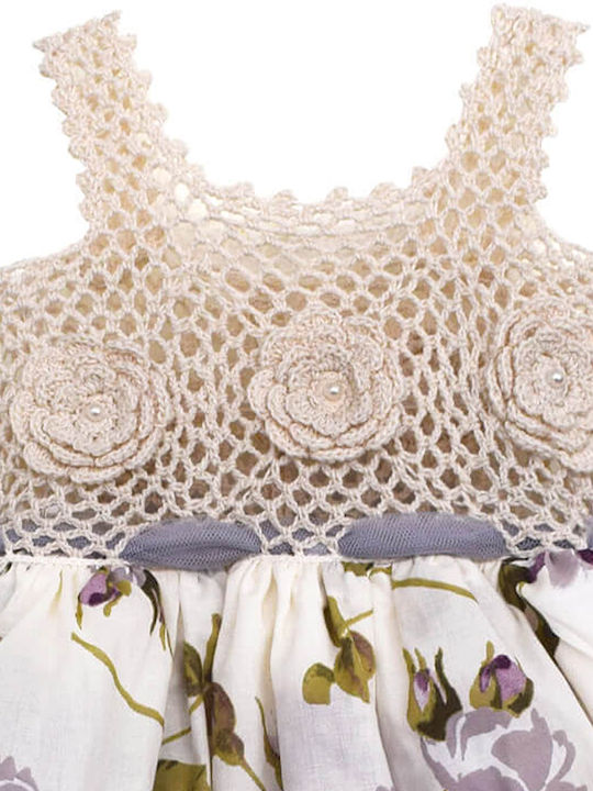 Nst Nastasia Joanne Kyger Melville Mehrfarbiges Taufkleid aus Tüll