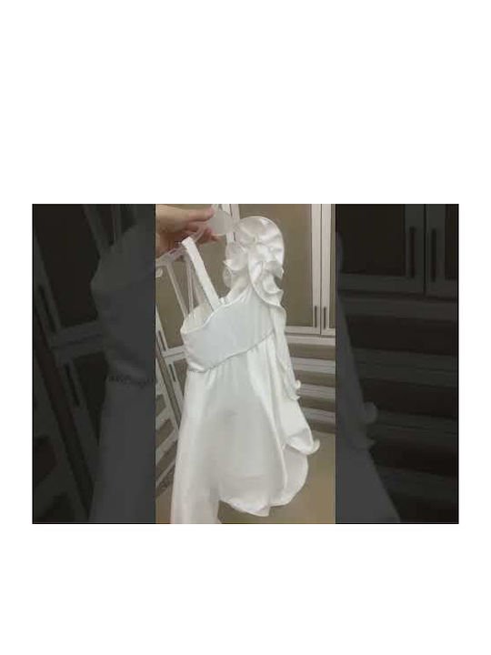 Nst Nastasia Emmy Hennings White Jumpsuit Baptism