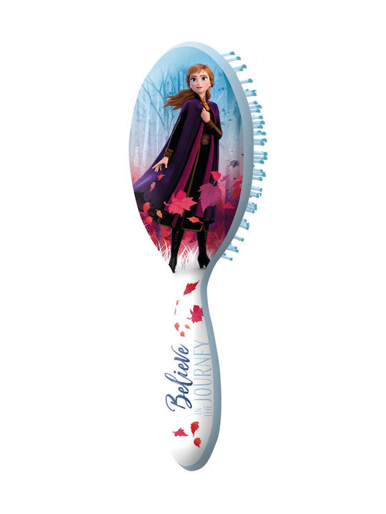 Kids Licensing Παιδική Βούρτσα Μαλλιών Frozen Μπλε (Διάφορα Σχέδια) 1τμχ