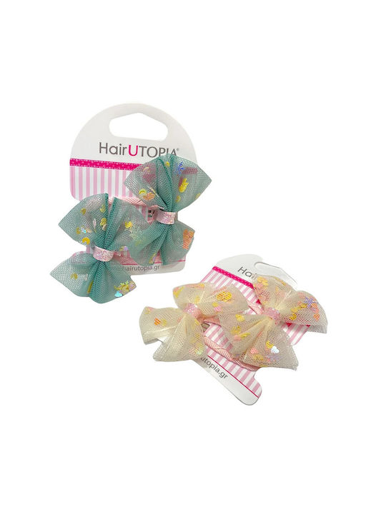 Set of Kids Hair Clips with Hair Clip Multicolour 2pcs 10330