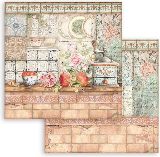 Stamperia Casa Granada Φύλλα Scrapbooking 10 φύλλα 10τμχ