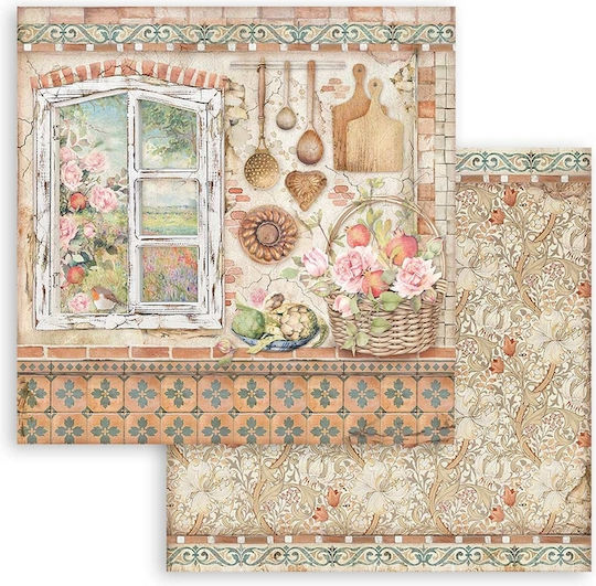 Stamperia Casa Granada Φύλλα Scrapbooking 10 φύλλα 10τμχ