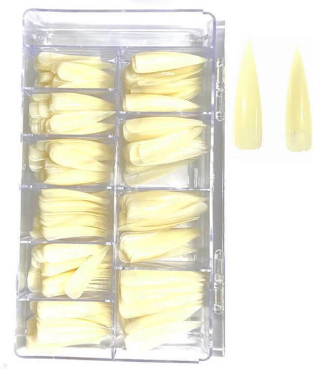 Trendy Color Cosmetics Nagelspitzen in Beige Farbe 500Stück 67036