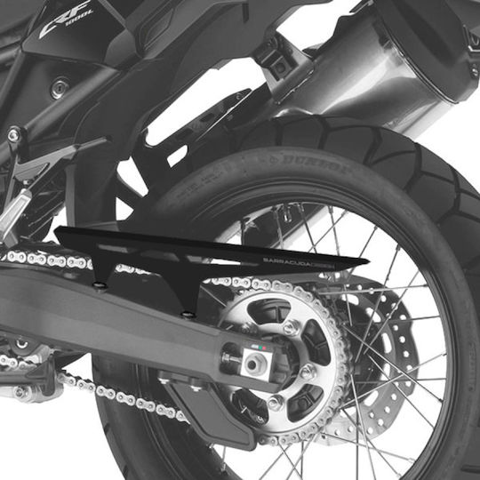 Barracuda Προστατευτικό Αλυσίδας Μοτοσυκλέτας Honda Africa Twin CRF1000L 2016-2019 Μαύρο