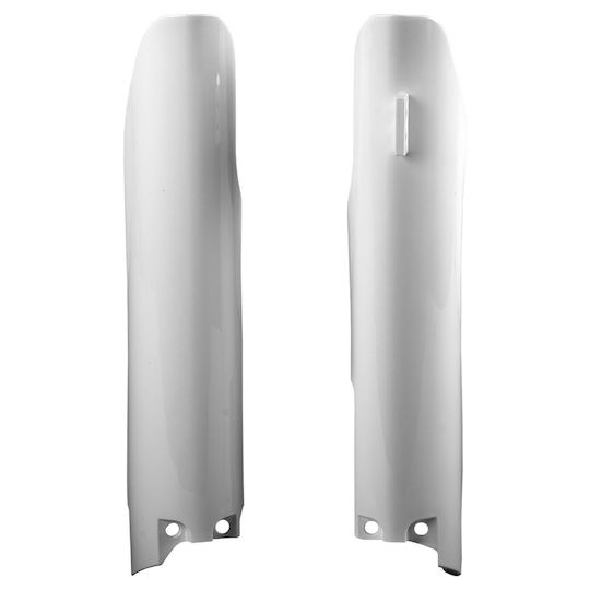 Polisport Motorcycle Front Suspension Protectors White