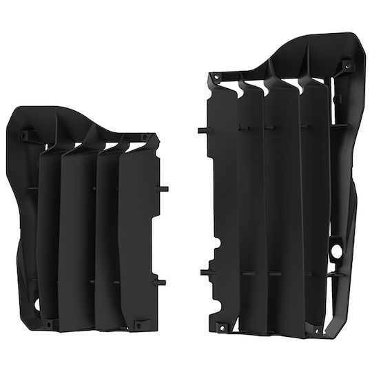 Polisport Protecție radiator motocicletă Negru